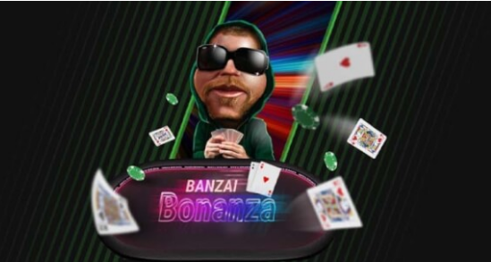 Clasează-te între primii cinci în clasamentul Banzai Bonanza și câștigă o parte din cei €250 pe Unibet!